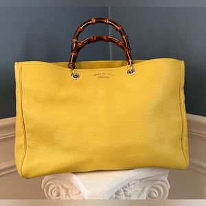✨GORGEOUS GUCCI BAMBOO SHOPPER✨